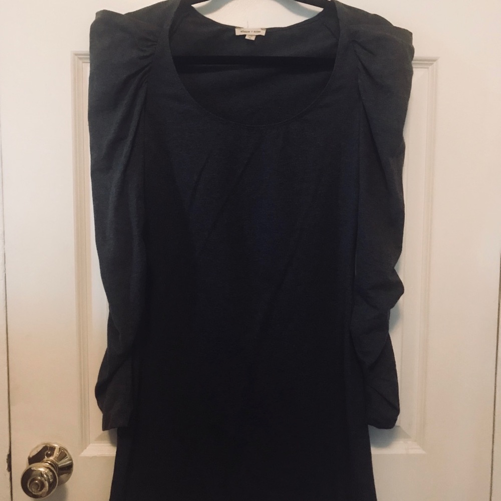 Gray knit dress from Urban Outfitters